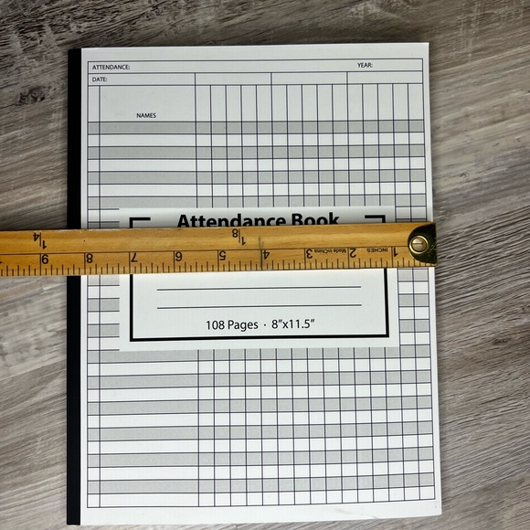 Attendance Register Book - Picture 5 of 11